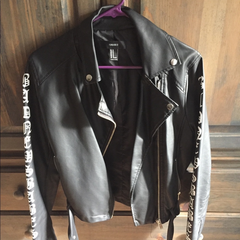 Forever 21 leather jacket